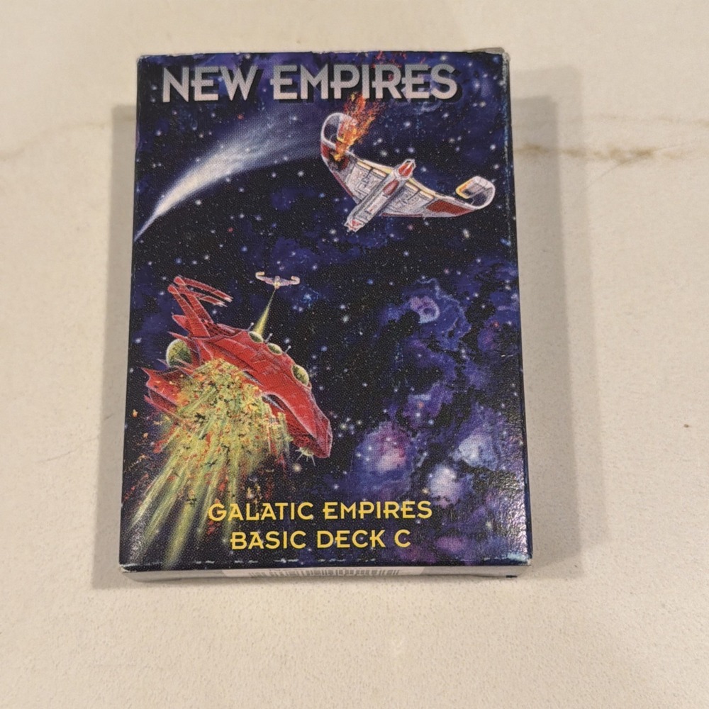 Galactic Empires 1994 Sci-Fi Vintage Trading Card Game CCG Basic Deck C Fiction